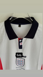 BECKHAM ENGLAND HOME KIT 1998 POLO EMBROIDERY