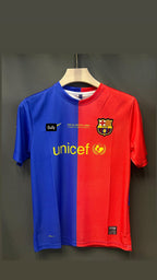 MESSI BARCELONA HOME KIT 2009 EMBROIDERY