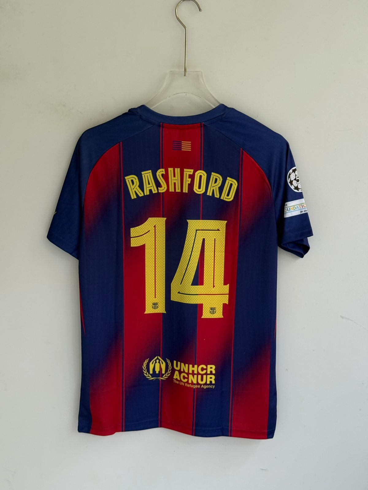 RASHFORD BARCELONA 25/26 HOME KIT EMBROIDERY